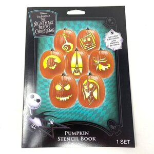 Disney The Nightmare Before Christmas Pumpkin Stencil 7 Patterns Book Halloween